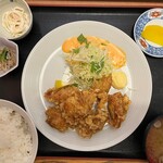 Oomagari Shokudou - 鶏から定食