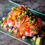 Seafood spilled Sushi (large)