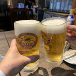 きくや - 生ビール