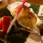 和食 もろ美 - 牡蠣の蕗味噌焼き