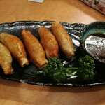 Nombiri Sakaba Okiraku - 鶏皮餃子