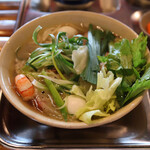 アンゴン - ベトナム汁麺ランチ(1,000円)
フーティユ(南部名物 肉と海鮮のミックス麺)