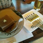 奥丹 - ゴマ豆腐と木の芽田楽