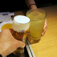 ビーフキッチン 恵比寿店 - カンパ～イ：大学院卒業おめでとう♪
