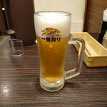 CoCo壱番屋 - 生ビール中 357円税込