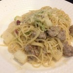 イタリア食堂　ちぇるきお - 自家製サルシッチャのクリームソース