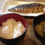 魚ぎょ - ランチ　鯖の塩焼き