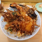 天ささ - 途中からは天丼風