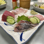 一月家 - 刺身盛り合わせ