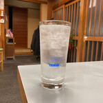 一月家 - 芋焼酎(ソーダ割り)