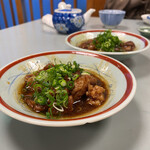 一月家 - 牛すじ味噌煮