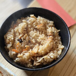 ろばたやき山ろく - 炊き込みご飯