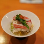 日本料理 たかむら - ズワイガニの和え物