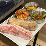korean kitchen カブ韓 fushimi - サムギョプサルセット