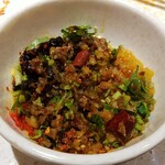 海底撈火鍋 - かけ混ぜて食べる準備