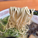 麺ズ赤のれん - 麺はラー麦　　なので替玉は150円となる