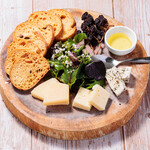 Assortment of carefully selected French cheeses