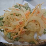 ふれあいの舎 - 野菜のかき揚げ