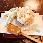 蕎麦彩膳 隆仙坊 - 天ぷら、蕎麦田楽