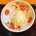 天麩羅 季節料理 きょう悦 - 今日のお供は半熟玉子の天ぷら