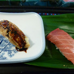 はこだて 鮨金総本店 - 中トロと穴子