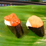 はこだて 鮨金総本店 - 筋子とタラコ