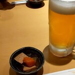 魚がし寿司 - ビール