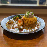 Spice curry & dining Cumin's - 辛さはマイルドです！カニ、帆立、いくらの贅沢なシーフードカレー✩.*˚