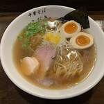 中華そば こびき - 味玉煮干しラーメン【2022.3】