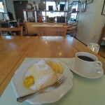 カフェギャラリー　草 - ■自家製シフォンケーキ■コーヒー