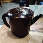 吟八亭 やざ和 - そば湯