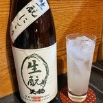 圭蔵 - 天穩生酛にごりのソーダ割り
