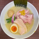 中華そば うお青 - 上中華 白淡海潮