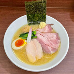 中華そば うお青 - 上中華 白淡鶏醤油