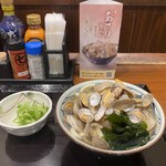 丸亀製麺 - あさりうどん並（690円）