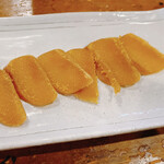 しみず - 勢麟さんで頂いた唐墨焼き