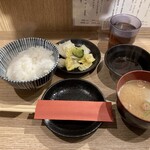天ぷらとワイン大塩 - ランチの穴子天定食950円