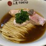 入鹿TOKYO 六本木 - ポルチーニ醤油らぁ麺 1,100円