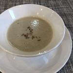レストラン カシー - 十和田産ゴボウのポタージュスープ