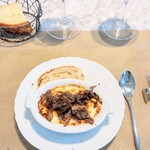 La Brianza - トリュフグラタンピエモンテ風。