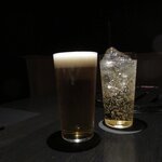 焼肉 牛印 - ビールとジンジャエール