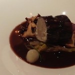 レ セゾン - 2013.1  鰻のフォアグラファルシ マトロート仕立て