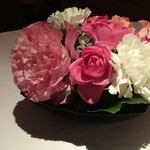 レ セゾン - 2013.1　バースデーケーキと一緒に花も