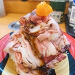 かっぱ寿司 - 肉にく山タワー寿司