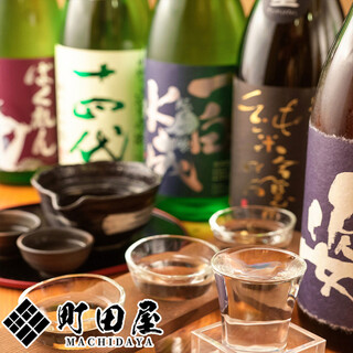 汇集了日本全国的日本酒和烧酒♪