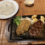 Yondaime Niku No Rachi - ハンバーグとステーキ　ごはん