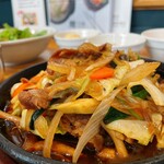korean kitchen カブ韓 fushimi - ランチのプルコギ