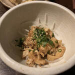 福は家 - 鶏皮ポン酢