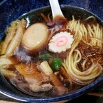 塩そば専門店 桑ばら - 秋刀魚香油のつけそば