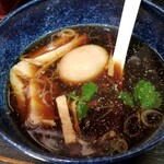 塩そば専門店 桑ばら - 秋刀魚香油のつけそば